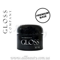 GLOSS Premium Base - Каучуковая основа для гель-лака 30мл