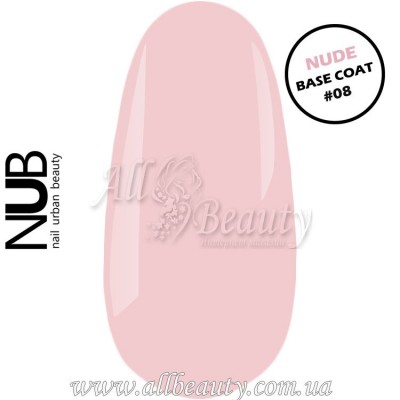 NUB Nude Rubber Base Coat - Камуфлирующая база #08, 30 мл. (сторінка 13) NUB Nude Rubber Base Coat - Камуфлирующая база #08, 30 мл. (сторінка 13)