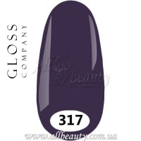 GLOSS Gel Polish - Гель лак 15мл №317
