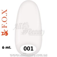 F.O.X (Фокс) - гель лак 6мл №001