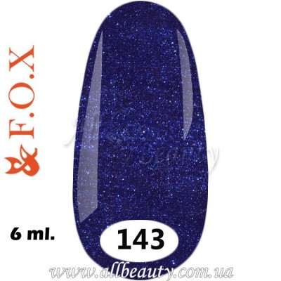 F.O.X (Фокс) - гель лак 6мл №143 (сторінка 35) F.O.X (Фокс) - гель лак 6мл №143 (сторінка 35)