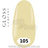 GLOSS Gel Polish - Гель лак 15мл №105