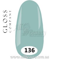 GLOSS Gel Polish - Гель лак 15мл №136