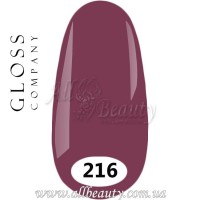 GLOSS Gel Polish - Гель лак 15мл №216