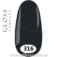 GLOSS Gel Polish - Гель лак 15мл №316