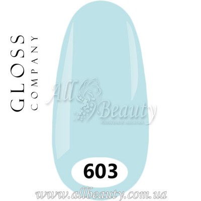 GLOSS Gel Polish - Гель лак 15мл №603 GLOSS Gel Polish - Гель лак 15мл №603