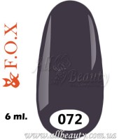 F.O.X (Фокс) - гель лак 6мл №072