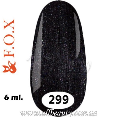 F.O.X (Фокс) - гель лак 6мл №299 (сторінка 9) F.O.X (Фокс) - гель лак 6мл №299 (сторінка 9)