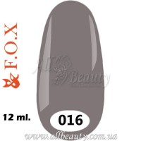 F.O.X (Фокс) - гель лак 12мл №016