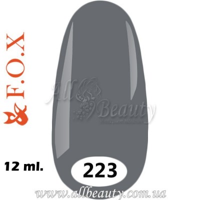 F.O.X (Фокс) - гель лак 12мл №223 F.O.X (Фокс) - гель лак 12мл №223
