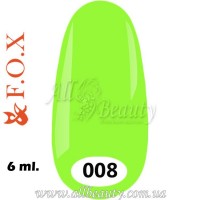 F.O.X (Фокс) - гель лак 6мл №008
