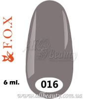 F.O.X (Фокс) - гель лак 6мл №016