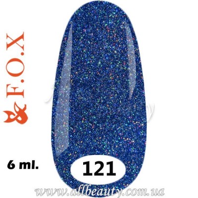 F.O.X (Фокс) - гель лак 6мл №121 (сторінка 34) F.O.X (Фокс) - гель лак 6мл №121 (сторінка 34)