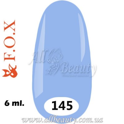 F.O.X (Фокс) - гель лак 6мл №145 (сторінка 35) F.O.X (Фокс) - гель лак 6мл №145 (сторінка 35)