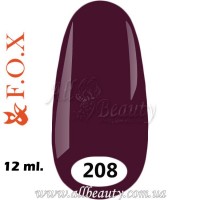 F.O.X (Фокс) - гель лак 12мл №208