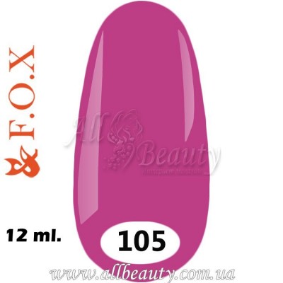 F.O.X (Фокс) - гель лак 12мл №105 (сторінка 8) F.O.X (Фокс) - гель лак 12мл №105 (сторінка 8)