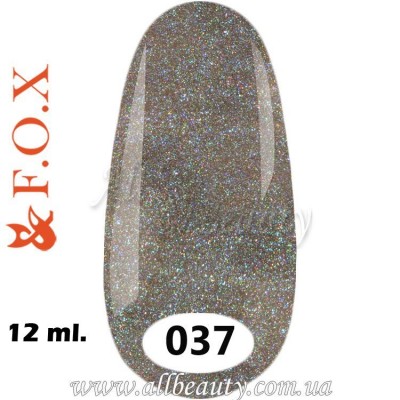 F.O.X (Фокс) - гель лак 12мл №037 (сторінка 13) F.O.X (Фокс) - гель лак 12мл №037 (сторінка 13)