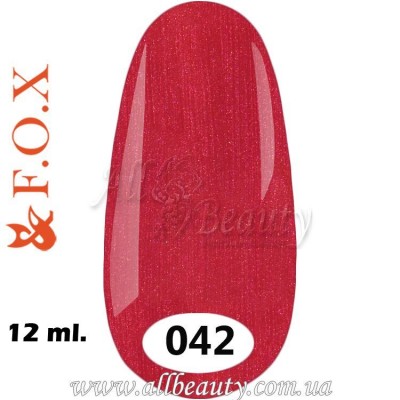 F.O.X (Фокс) - гель лак 12мл №042 F.O.X (Фокс) - гель лак 12мл №042