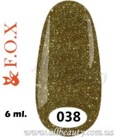 F.O.X (Фокс) - гель лак 6мл №038