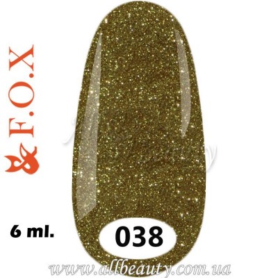 F.O.X (Фокс) - гель лак 6мл №038 (сторінка 11) F.O.X (Фокс) - гель лак 6мл №038 (сторінка 11)