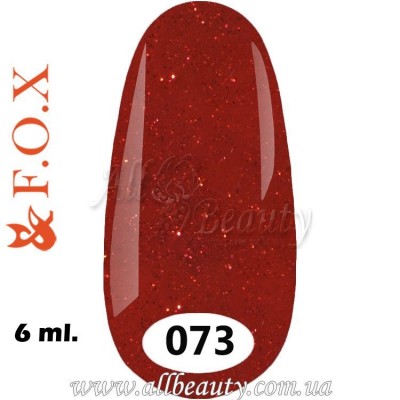 F.O.X (Фокс) - гель лак 6мл №073 F.O.X (Фокс) - гель лак 6мл №073