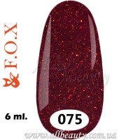 F.O.X (Фокс) - гель лак 6мл №075