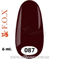 F.O.X (Фокс) - гель лак 6мл №087