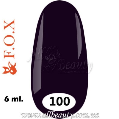 F.O.X (Фокс) - гель лак 6мл №100 (сторінка 12) F.O.X (Фокс) - гель лак 6мл №100 (сторінка 12)