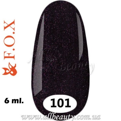 F.O.X (Фокс) - гель лак 6мл №101 (сторінка 33) F.O.X (Фокс) - гель лак 6мл №101 (сторінка 33)