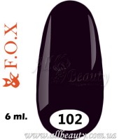F.O.X (Фокс) - гель лак 6мл №102