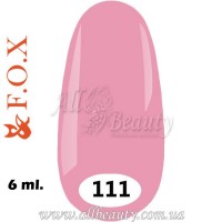 F.O.X (Фокс) - гель лак 6мл №111