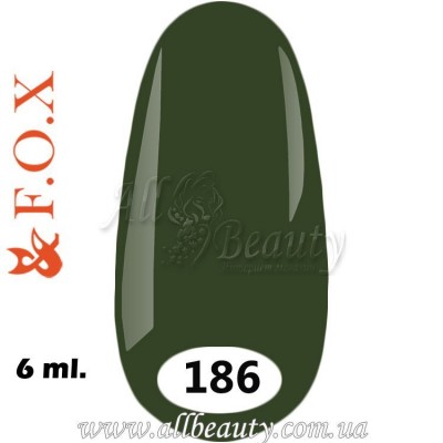 F.O.X (Фокс) - гель лак 6мл №186 (сторінка 7) F.O.X (Фокс) - гель лак 6мл №186 (сторінка 7)