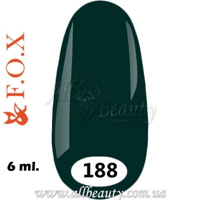F.O.X (Фокс) - гель лак 6мл №188 (сторінка 7) F.O.X (Фокс) - гель лак 6мл №188 (сторінка 7)