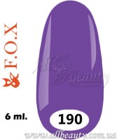 F.O.X (Фокс) - гель лак 6мл №190