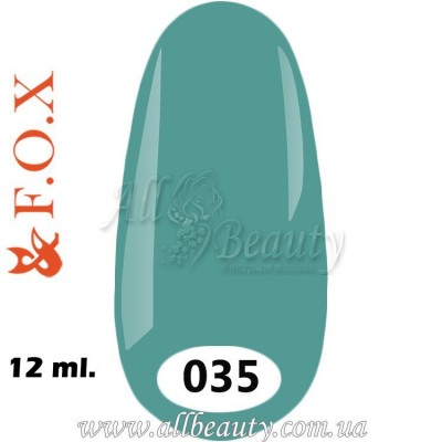 F.O.X (Фокс) - гель лак 12мл №035 F.O.X (Фокс) - гель лак 12мл №035