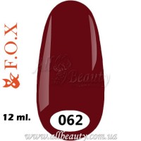 F.O.X (Фокс) - гель лак 12мл №062