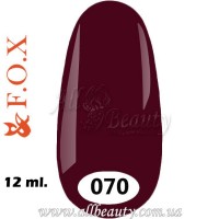 F.O.X (Фокс) - гель лак 12мл №070