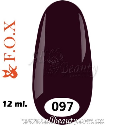 F.O.X (Фокс) - гель лак 12мл №097 F.O.X (Фокс) - гель лак 12мл №097