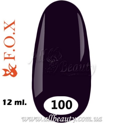 F.O.X (Фокс) - гель лак 12мл №100 (сторінка 33) F.O.X (Фокс) - гель лак 12мл №100 (сторінка 33)