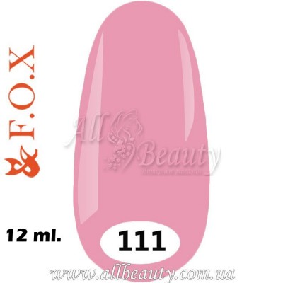 F.O.X (Фокс) - гель лак 12мл №111 (сторінка 9) F.O.X (Фокс) - гель лак 12мл №111 (сторінка 9)