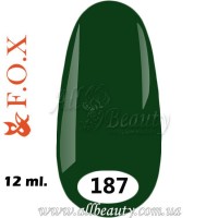 F.O.X (Фокс) - гель лак 12мл №187