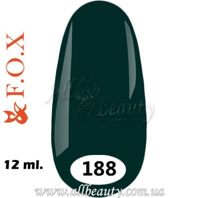 F.O.X (Фокс) - гель лак 12мл №188 F.O.X (Фокс) - гель лак 12мл №188