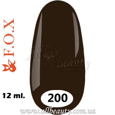 F.O.X (Фокс) - гель лак 12мл №200 (сторінка 10) F.O.X (Фокс) - гель лак 12мл №200 (сторінка 10)