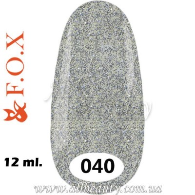 F.O.X (Фокс) - гель лак 12мл №040 (сторінка 13) F.O.X (Фокс) - гель лак 12мл №040 (сторінка 13)