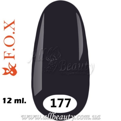 F.O.X (Фокс) - гель лак 12мл №177 (сторінка 37) F.O.X (Фокс) - гель лак 12мл №177 (сторінка 37)