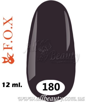 F.O.X (Фокс) - гель лак 12мл №180 (сторінка 9) F.O.X (Фокс) - гель лак 12мл №180 (сторінка 9)