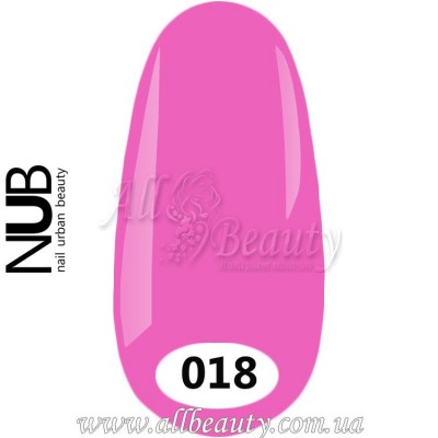 NUB - гель-лак 8мл №018 NUB - гель-лак 8мл №018