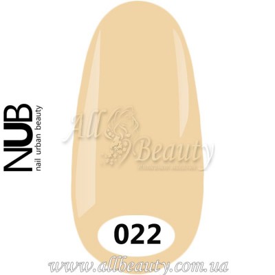 NUB - гель-лак 8мл №022 NUB - гель-лак 8мл №022