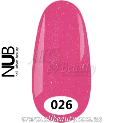 NUB - гель-лак 8мл №026 (сторінка 3) NUB - гель-лак 8мл №026 (сторінка 3)