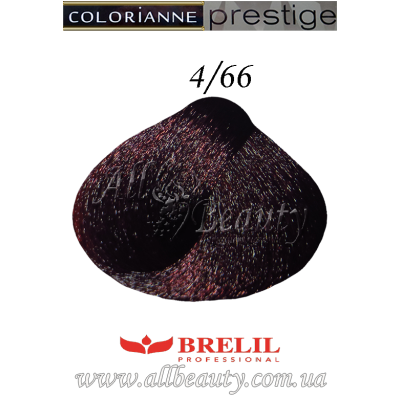 4/66 Brelil (Брелил) Colorianne prestige крем-краска 100 мл. 4/66 Brelil (Брелил) Colorianne prestige крем-краска 100 мл.